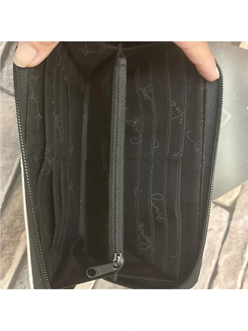 Vera Bradley accordion wallet
